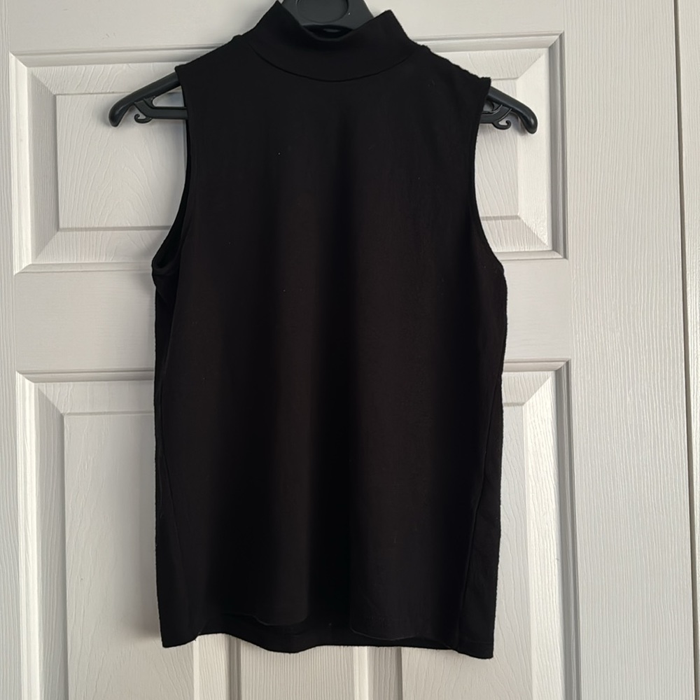 Rag and bone jeans sleeveless turtle top